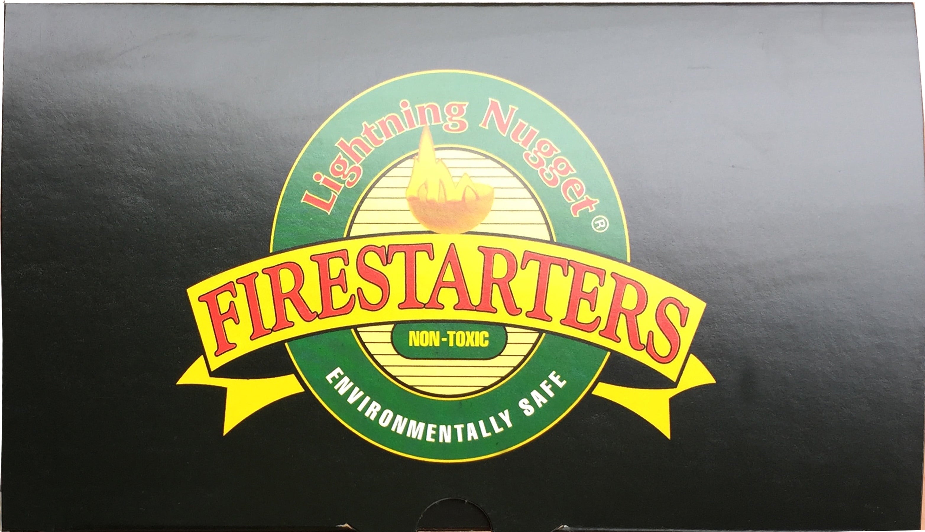 Lightning Nuggets - All Natural Fire Starters - Lightning Nugget 35 Count box with each nugget measuring 2 1/8