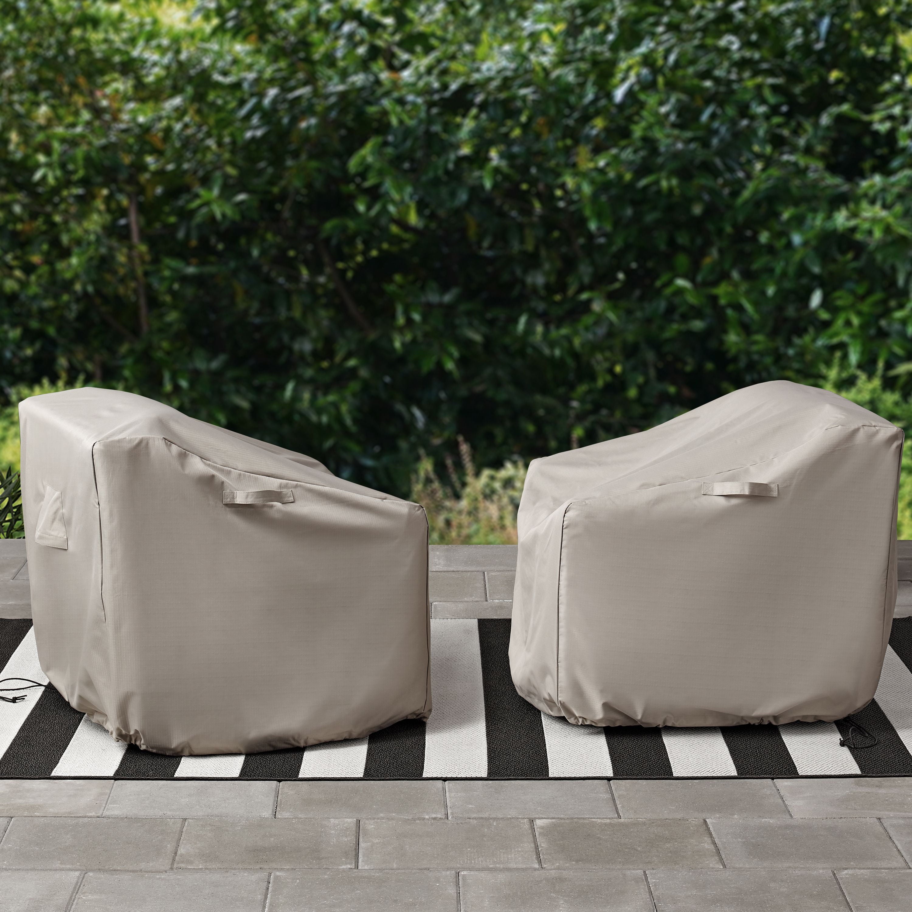 Better Homes & Gardens River Oaks 2-Piece Swivel Gliders with Patio Covers