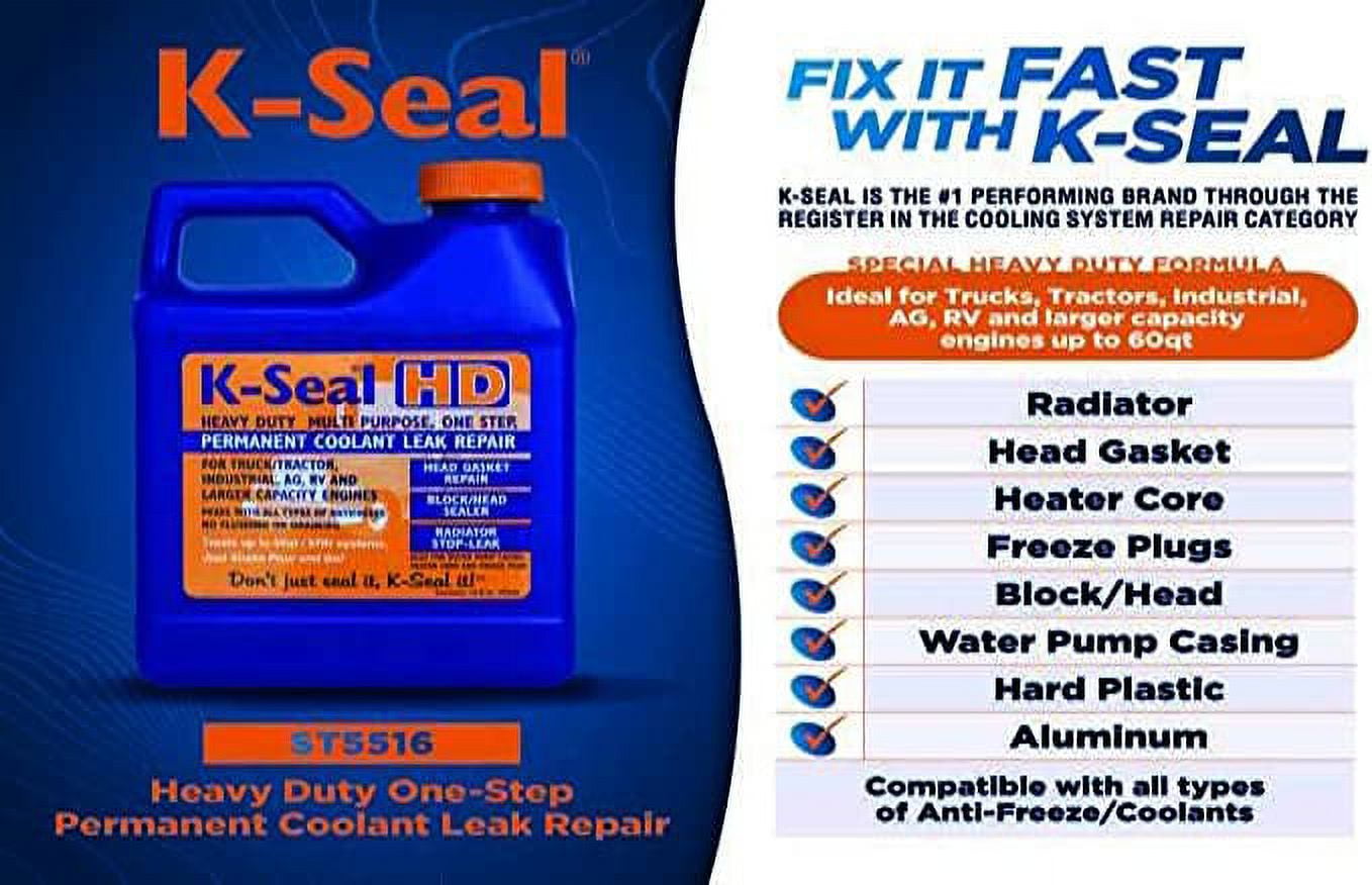 K-Seal ST5516 Permanent Coolant Leak Repair 16oz.