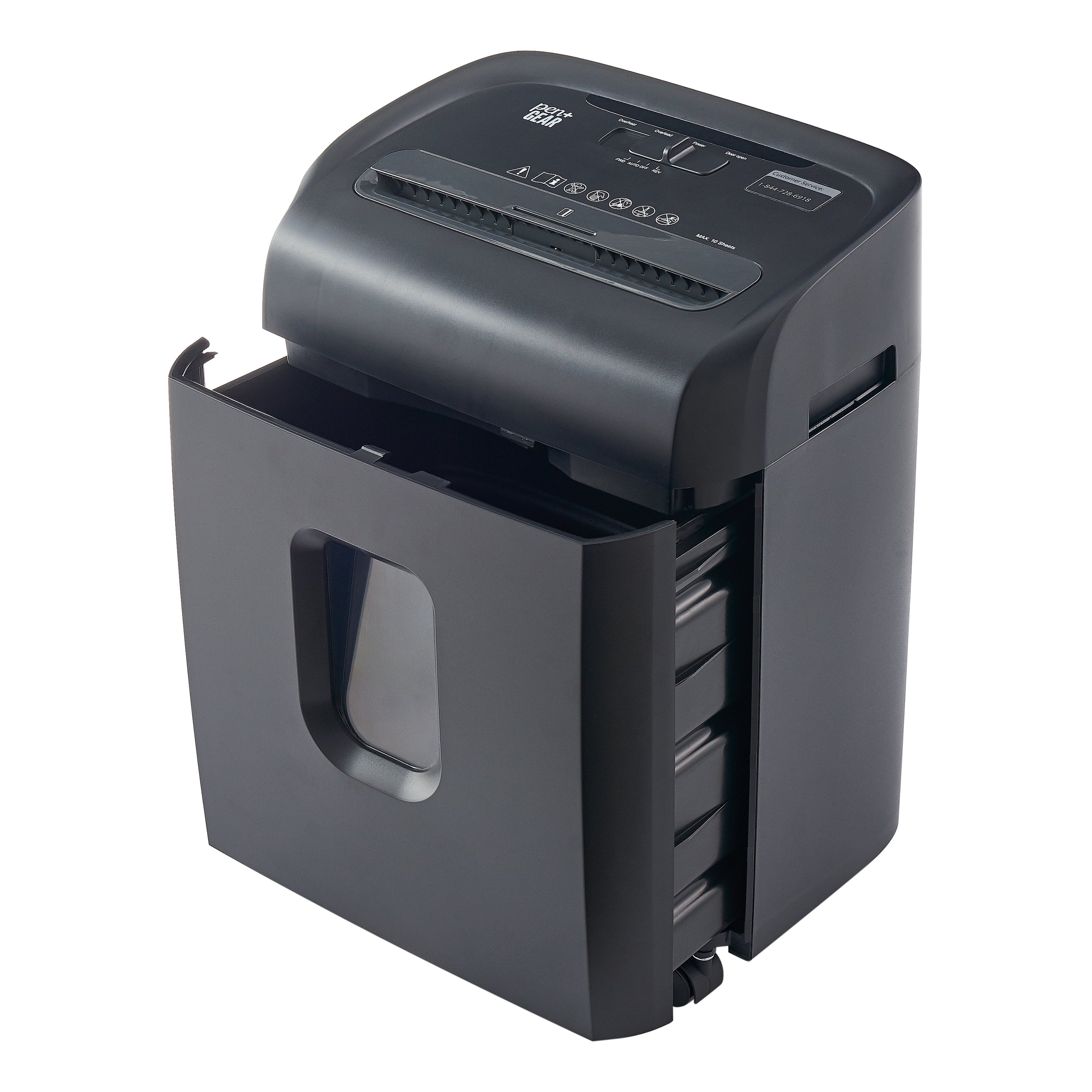 PEN+GEAR 10-Sheet Micro-Cut Paper Shredder