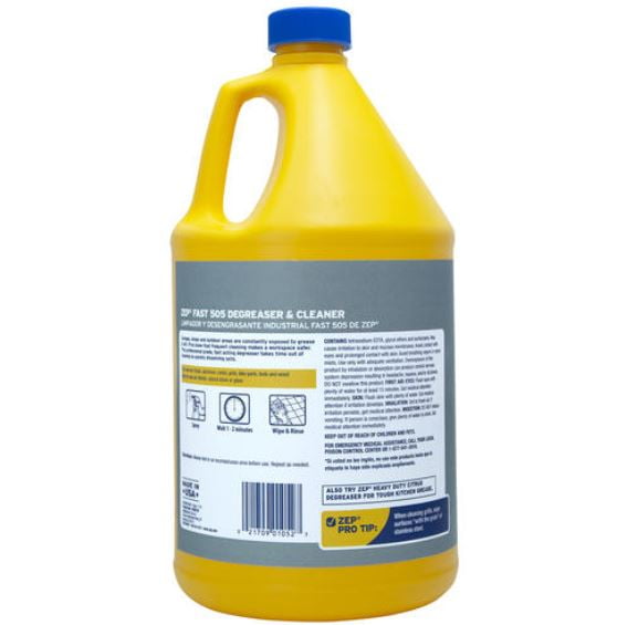 Zep ZU505128 Fast 505 Cleaner and Degreaser 128 Ounces
