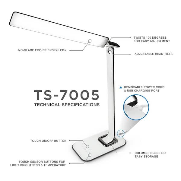 16 in. Relaxalight LED Desk Lamp