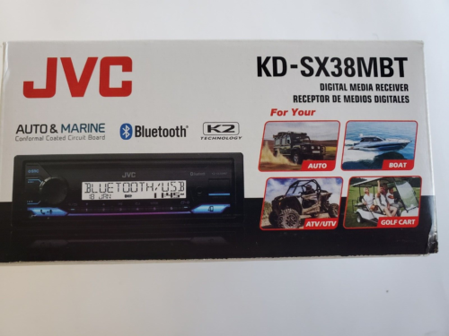 JVC Ultimate Golf Cart | Marine Stereo Receiver w/ Bluetooth & High Vis Screen