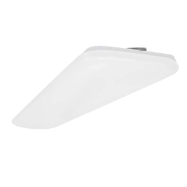 48 in. x 10 in. Low Profile LED Flush Mount Rectangular Light Fixture 3200 Lumens 3000K 4000K 5000K Kitchen Lighting
