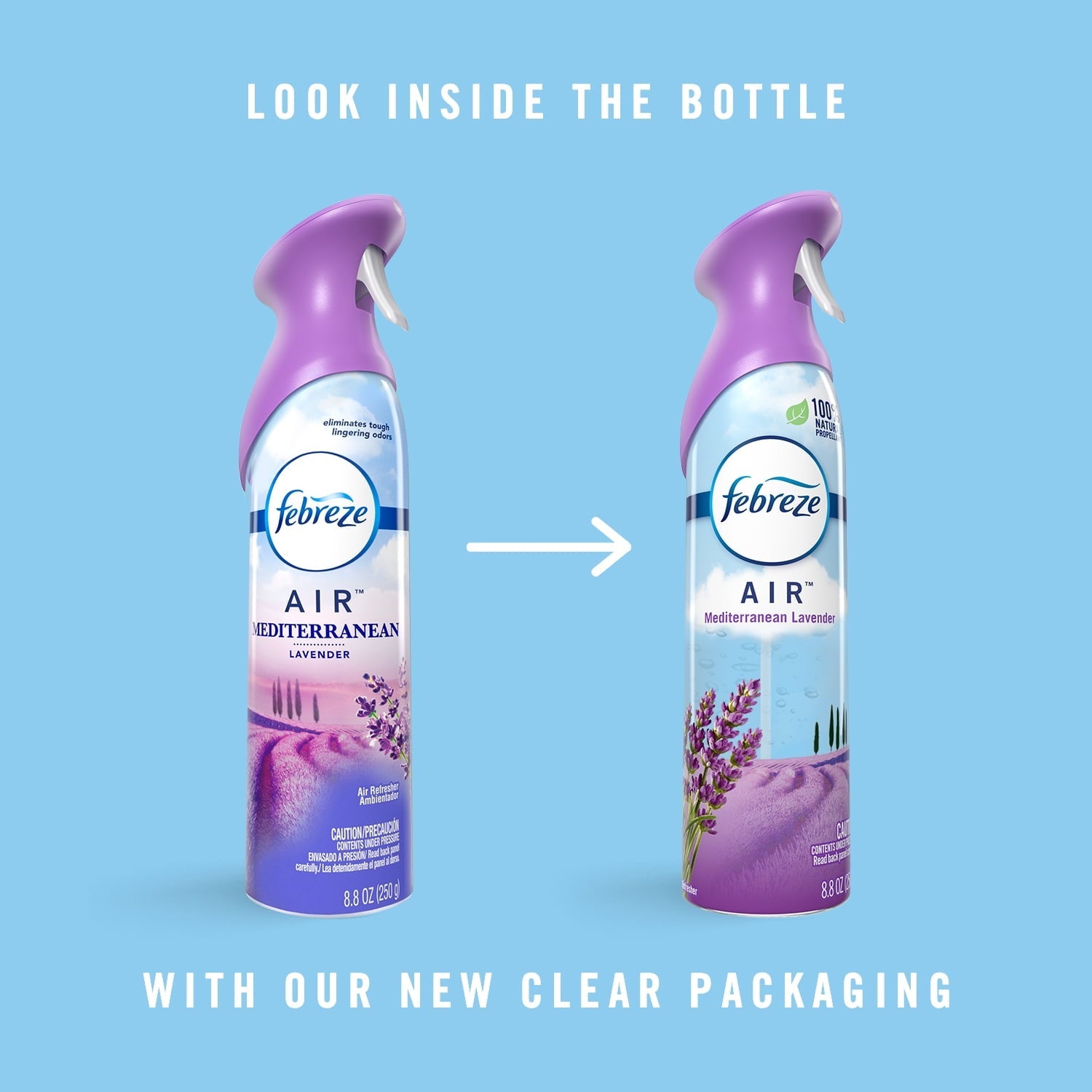 Febreze Odor-Fighting Air Freshener, Mediterranean Lavender, 8.8 fl oz