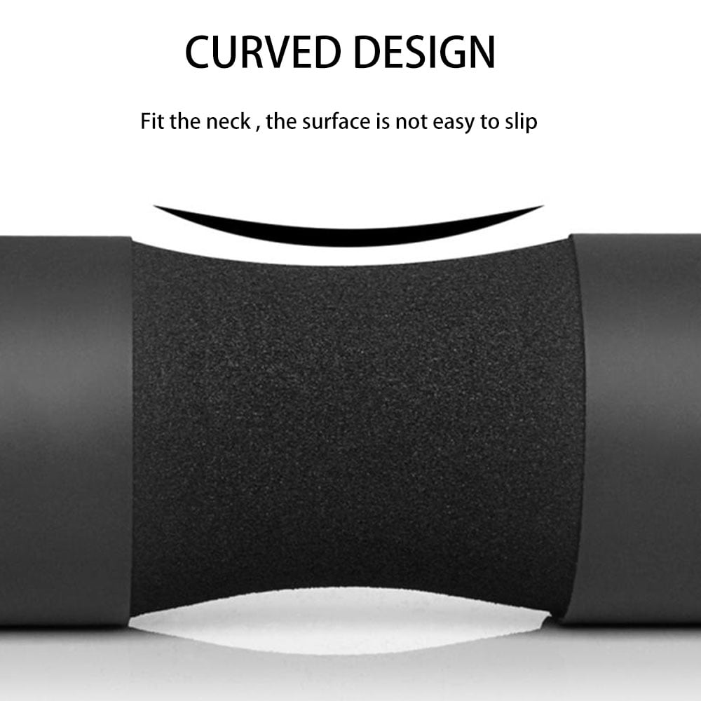 Barbell Protective Squat Bar Pad, Neck & Shoulder Protective Pads,Black