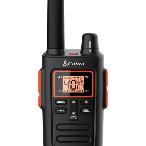 FRS 2-Way Radios in Black (2-Pack)