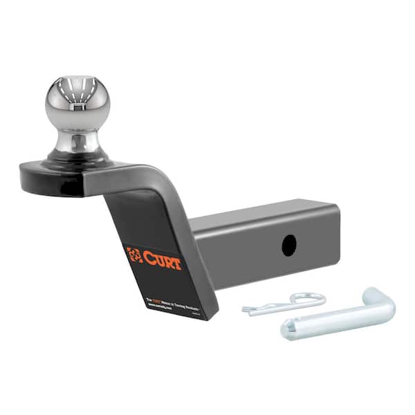 5,000 lbs. 2 in. Rise Fusion Trailer Hitch Ball Mount Draw Bar with 1-7/8 in. Ball (2 in. Shank)