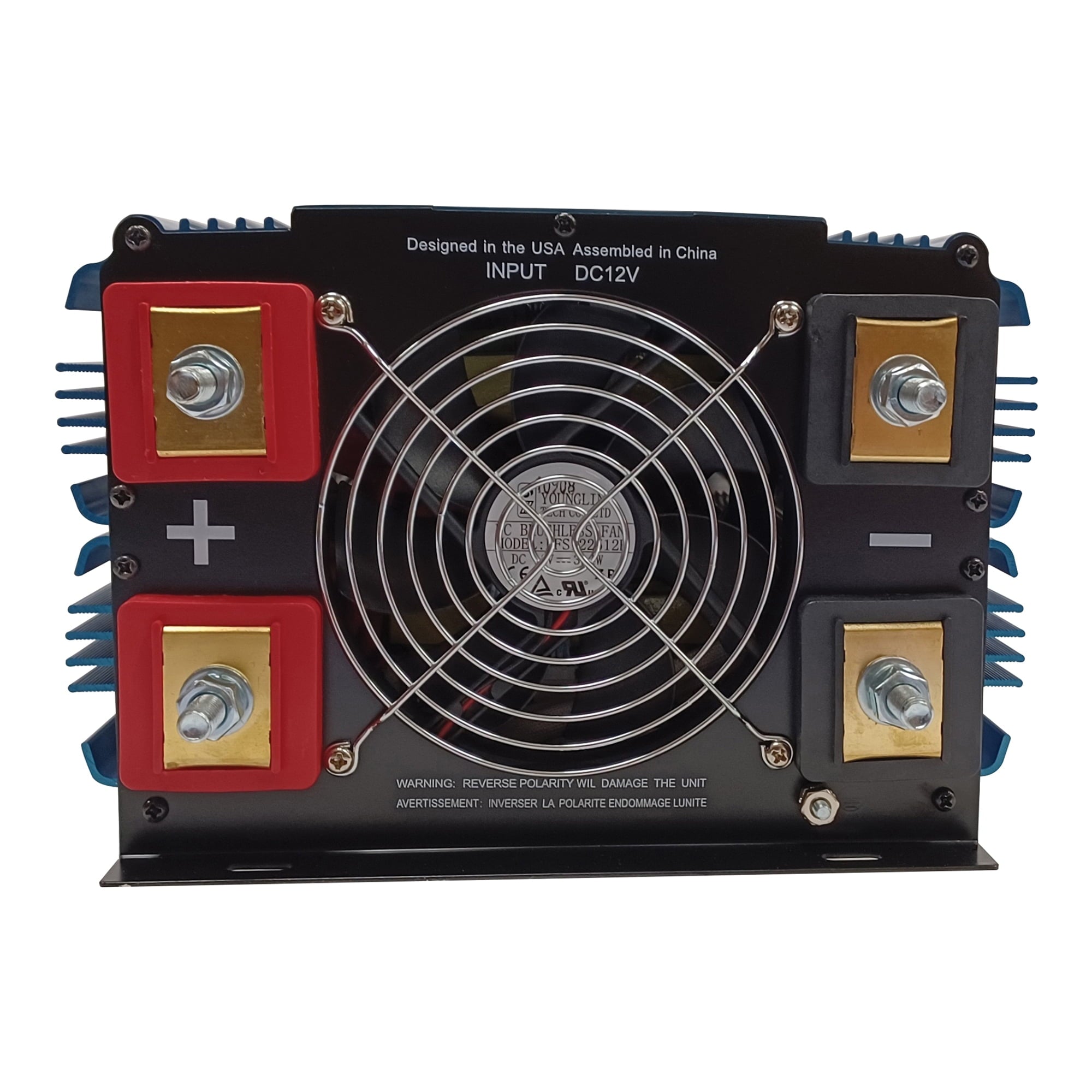 PowerBright PW6000-12 12-Volt Modified Sine Wave Inverter, 6,000 Watts