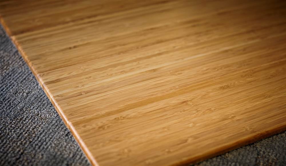 Bamboo Deluxe Roll-Up Chairmat, 43