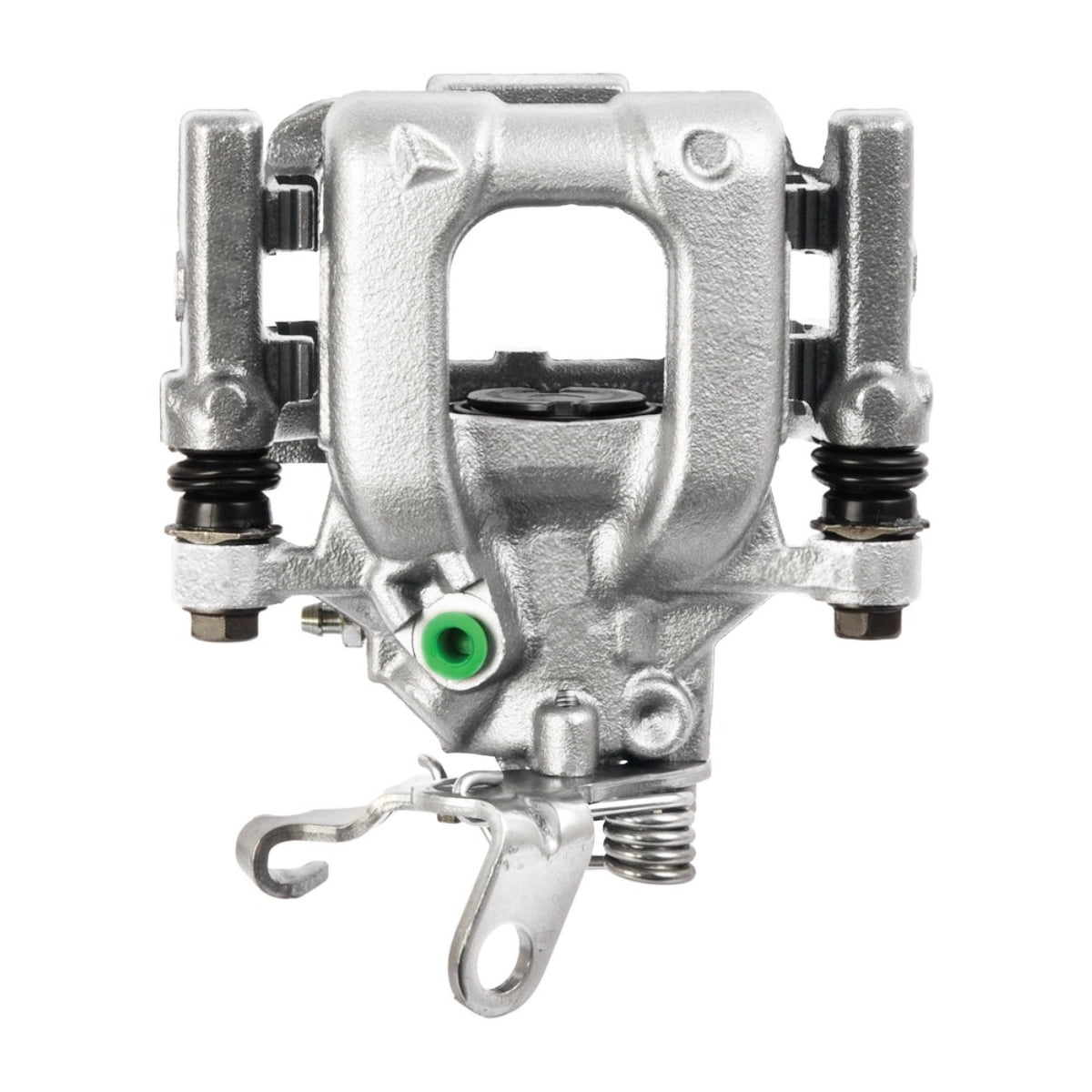 AutoShack Rear New Brake Caliper Assembly with Bracket Driver Side Replacement for 2010-2014 VW Jetta Golf 2011-2016 Eos 2012-2013 Beetle 2012-2014 GTI 2012-2015 Passat 2010-2013 Audi A3 Quattro FWD