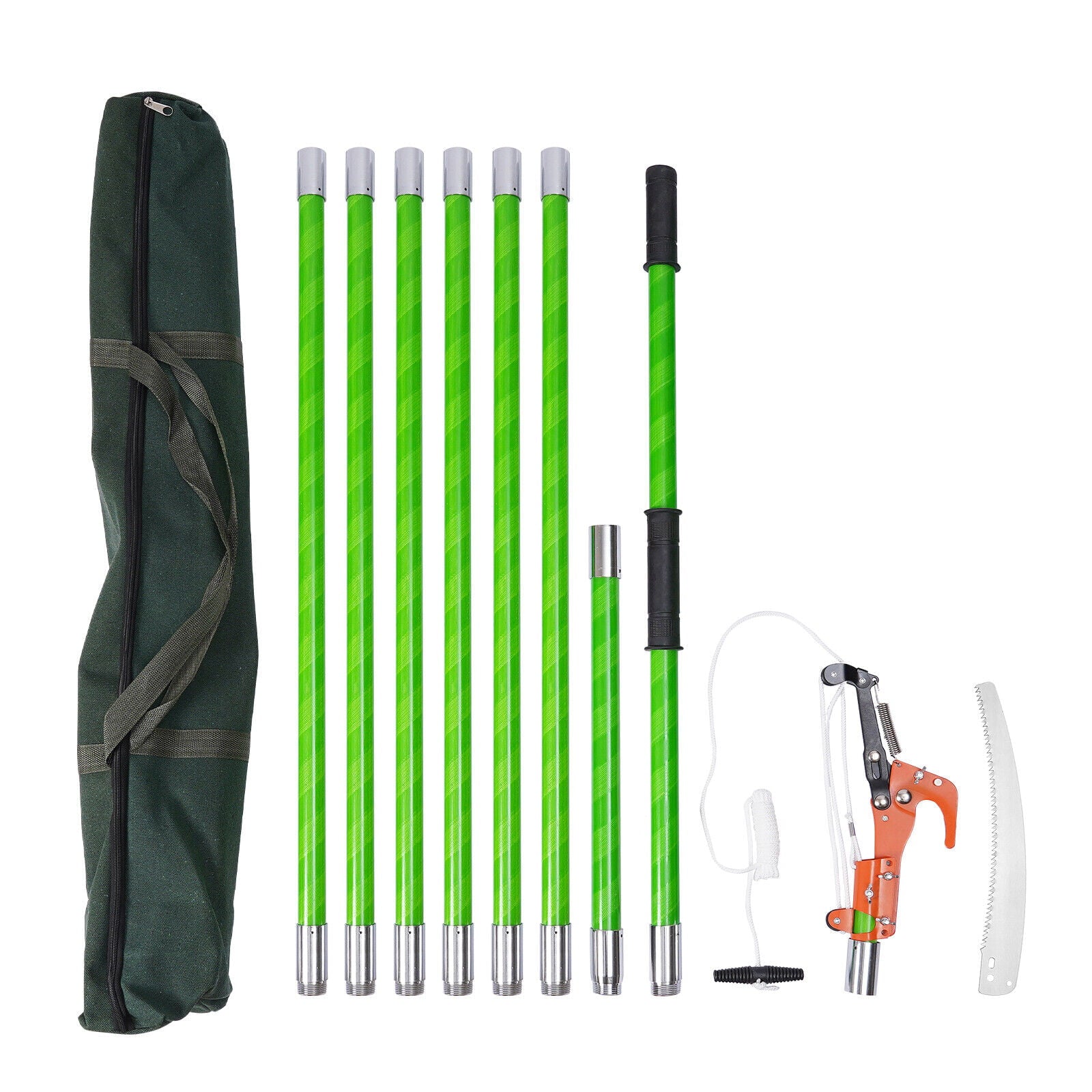 Tree Pole Pruner Tree Saw Branch Long Reach Limb Cut Tree Pole Pruner Saw 26Foot