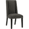 Modway Baron Fabric Dining Chair in Beige