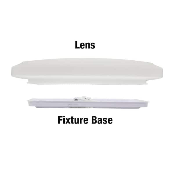 12 in. Low Profile LED Flush Mount Square Closet Light Fixture 1100 Lumens 3000K 4000K 5000K Dimmable Hallway Stairwell