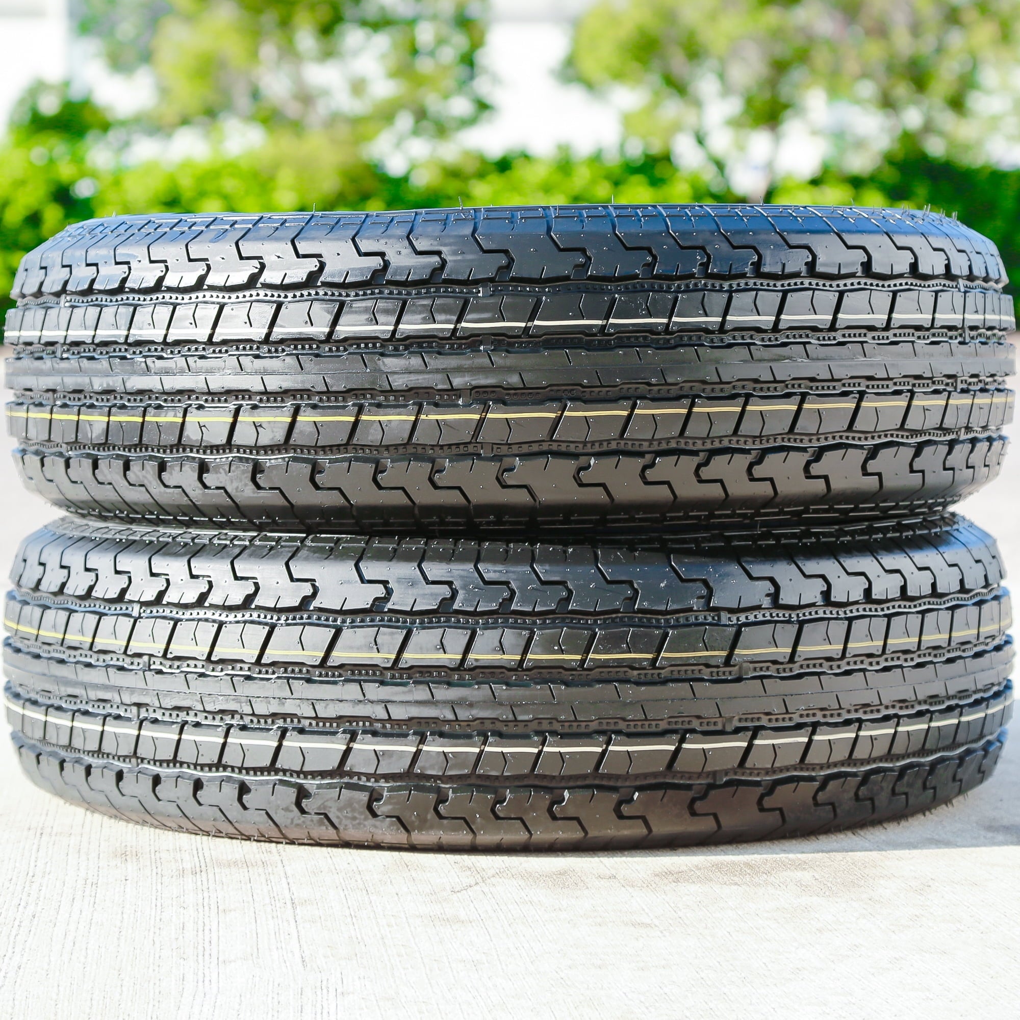 Tire Roundrule ST Hikee Semi Steel ST 235/80R16 Load F 12 Ply Trailer