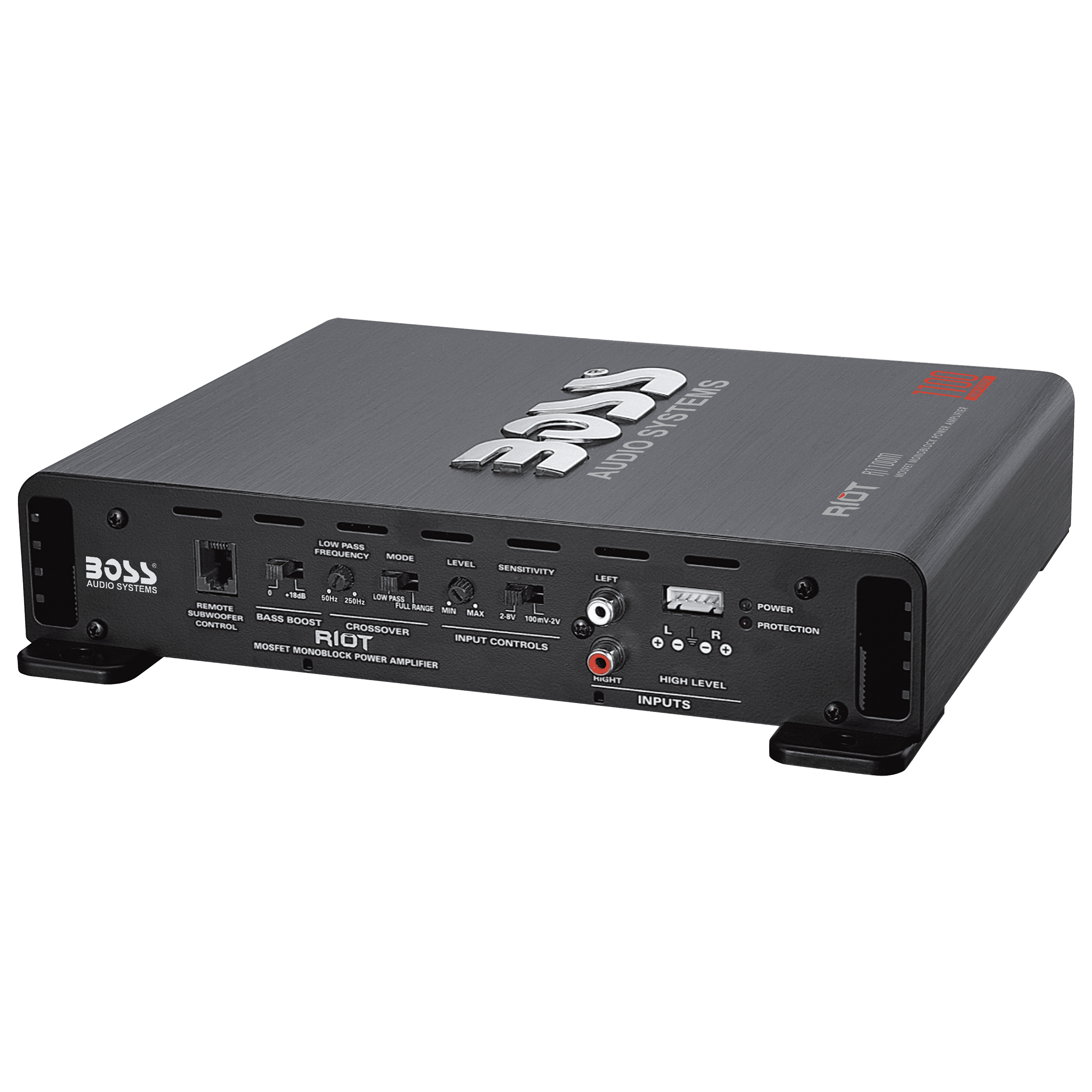 Boss Audio Systems AVA-R1100M RIOT 1100 Watts Monoblock Amplifier