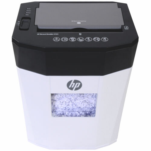 HP AF809 80-Sheet Microcut Auto-Feed Shredder