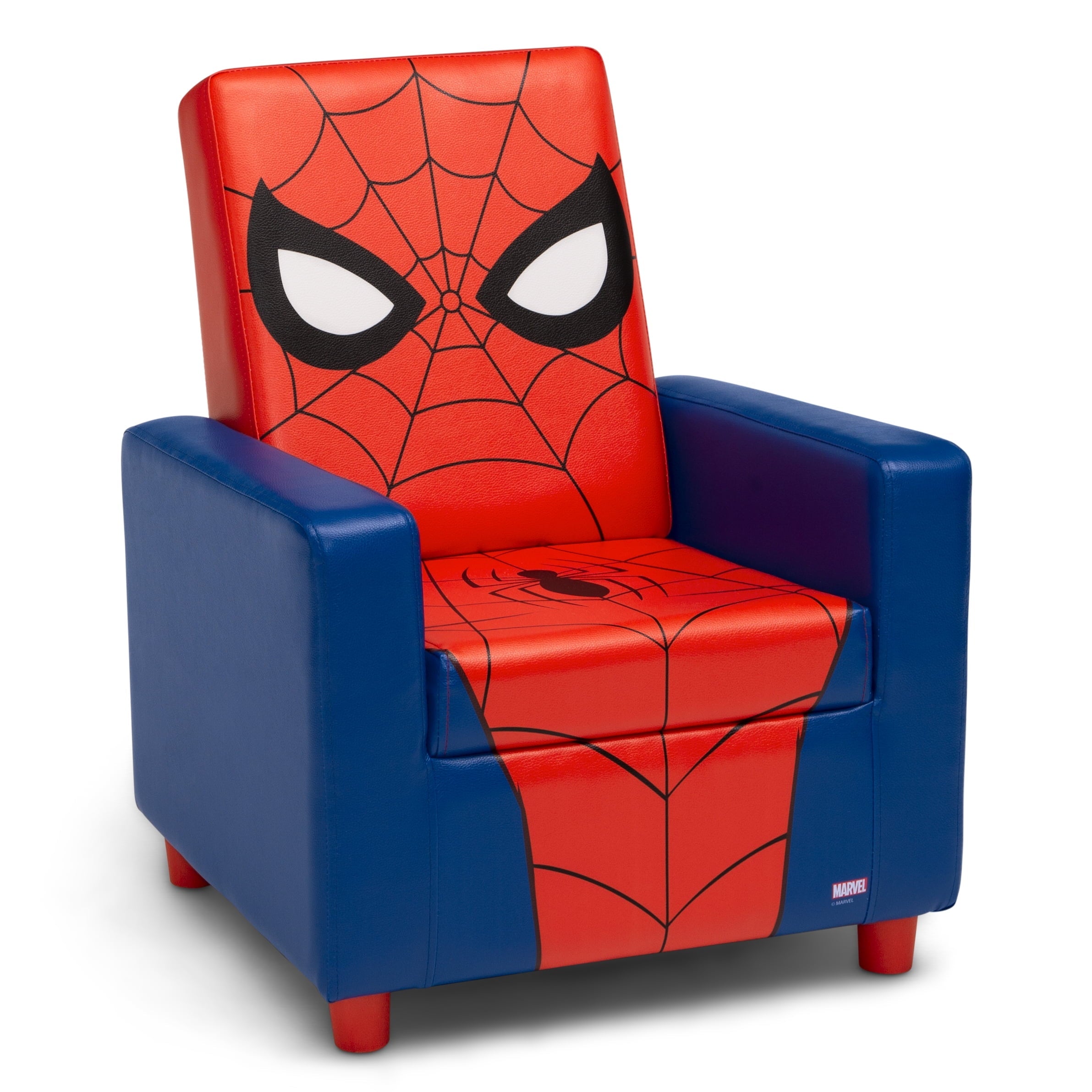 Spider-Man High Back Upholstered Chair by Delta Children