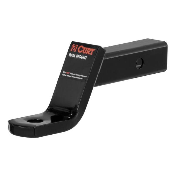 Class 3 7,500 lbs. 4 in. Drop Trailer Hitch Ball Mount Draw Bar (2 in. Shank, 8-1/4 in. Long)