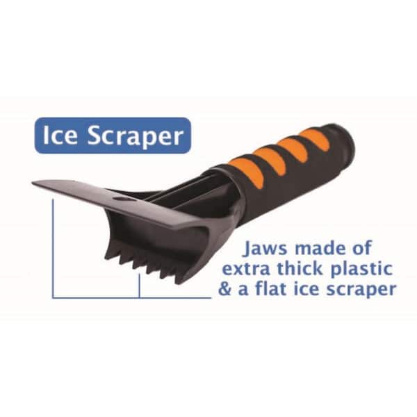 Snow Moover 55 in. Extendable Foam Car Snow Brush and Ice Scraper with Soft Grip