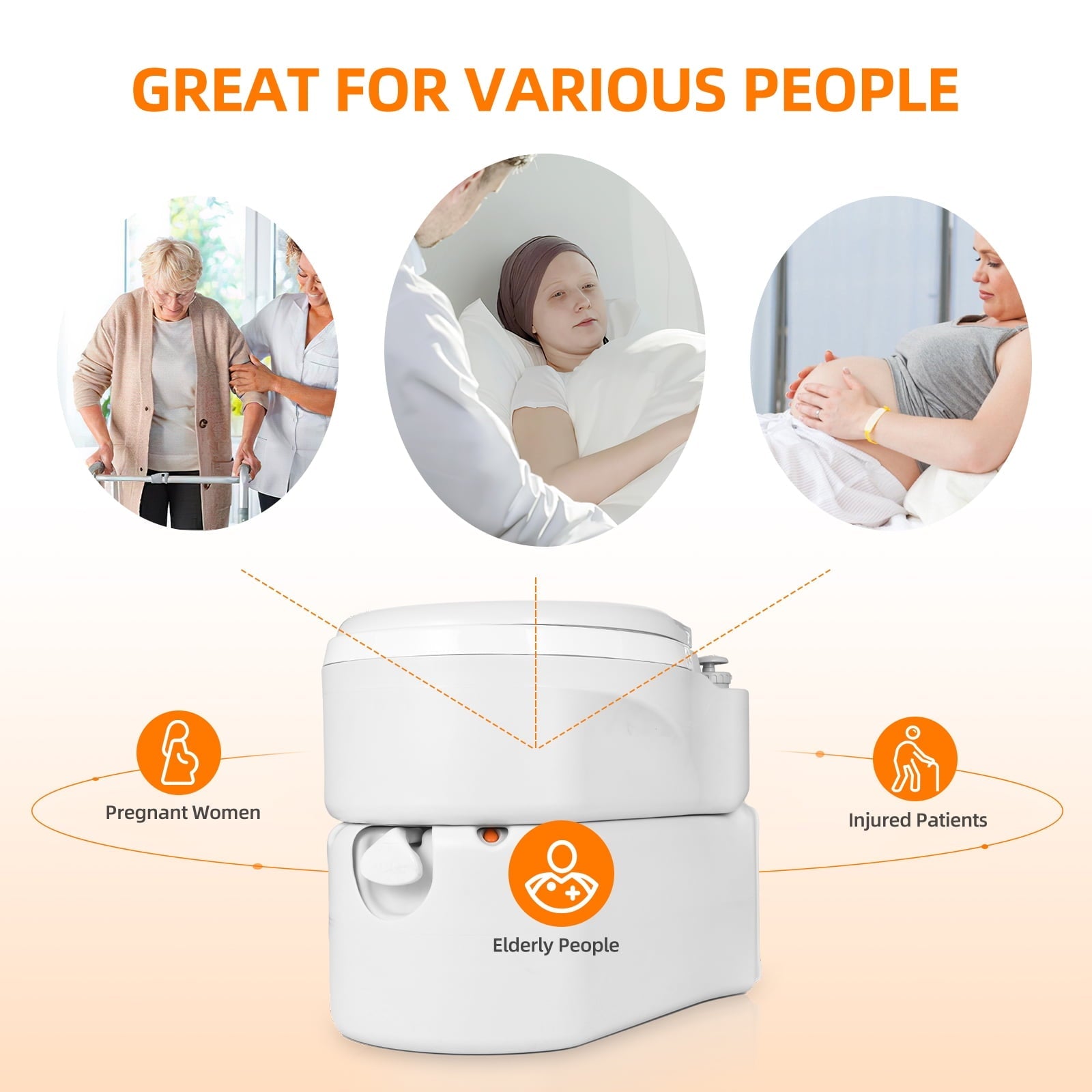 Portable Camping Sink with Rolling Wheels, Hand Washing Station with 30 L Water Capacity, Soap Dispenser, Towel Holder, Ideal for Outdoor Camping