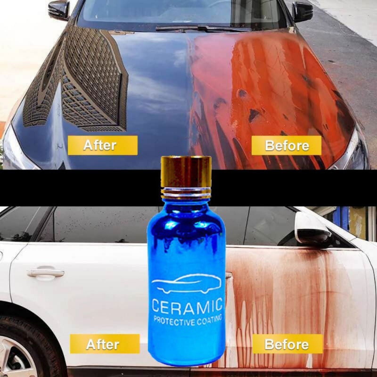 30ML Car Liquid Ceramic Coat Plating Solution Anti-scratch 9H Hardness Super Hydrophobic Glass Coating