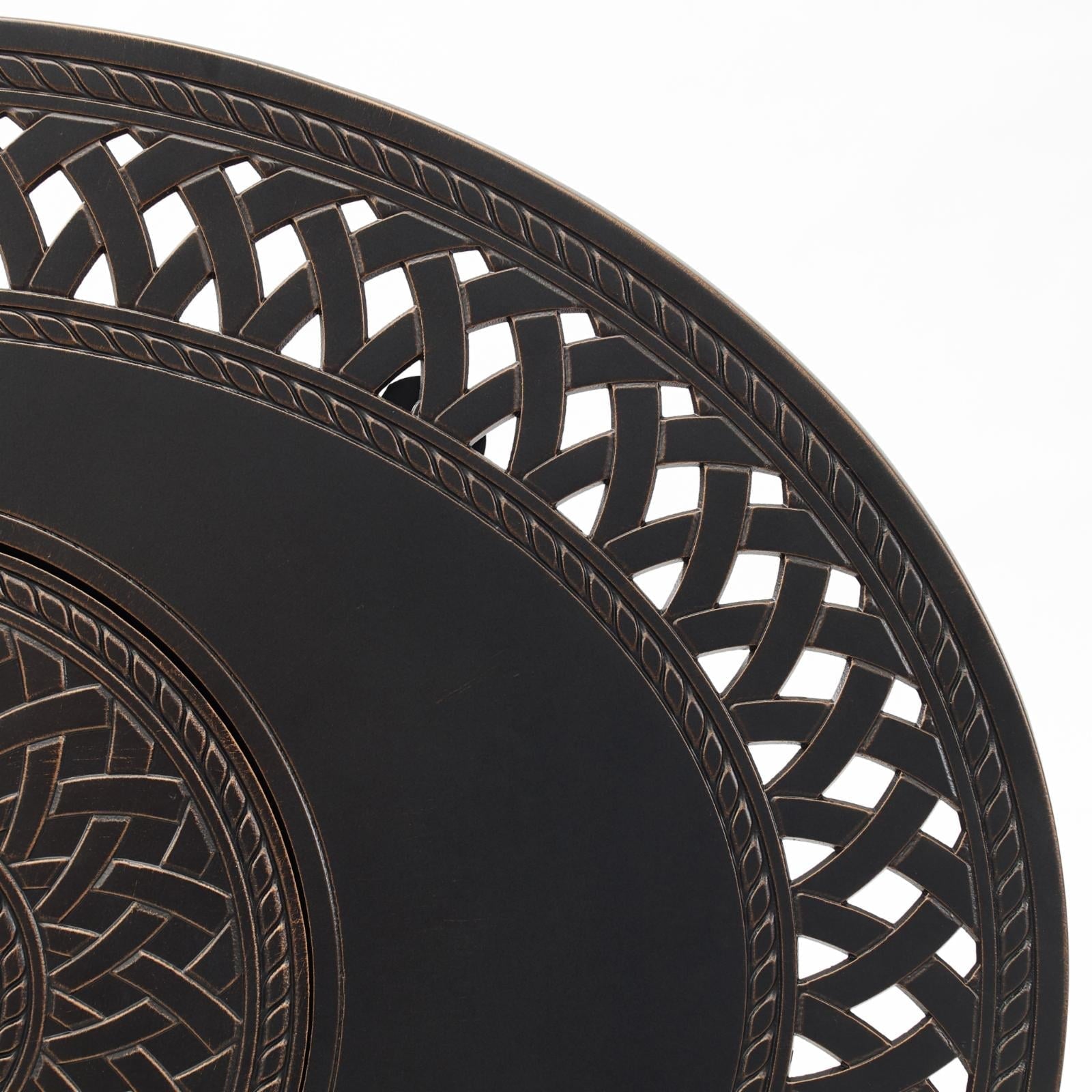 Fire Sense James 39.5 in. Propane Fire Pit