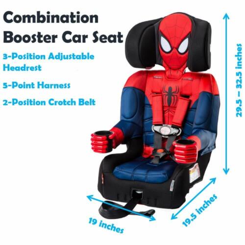 KIDSEmbrace Ultimate Spiderman Harness Booster Car Seat