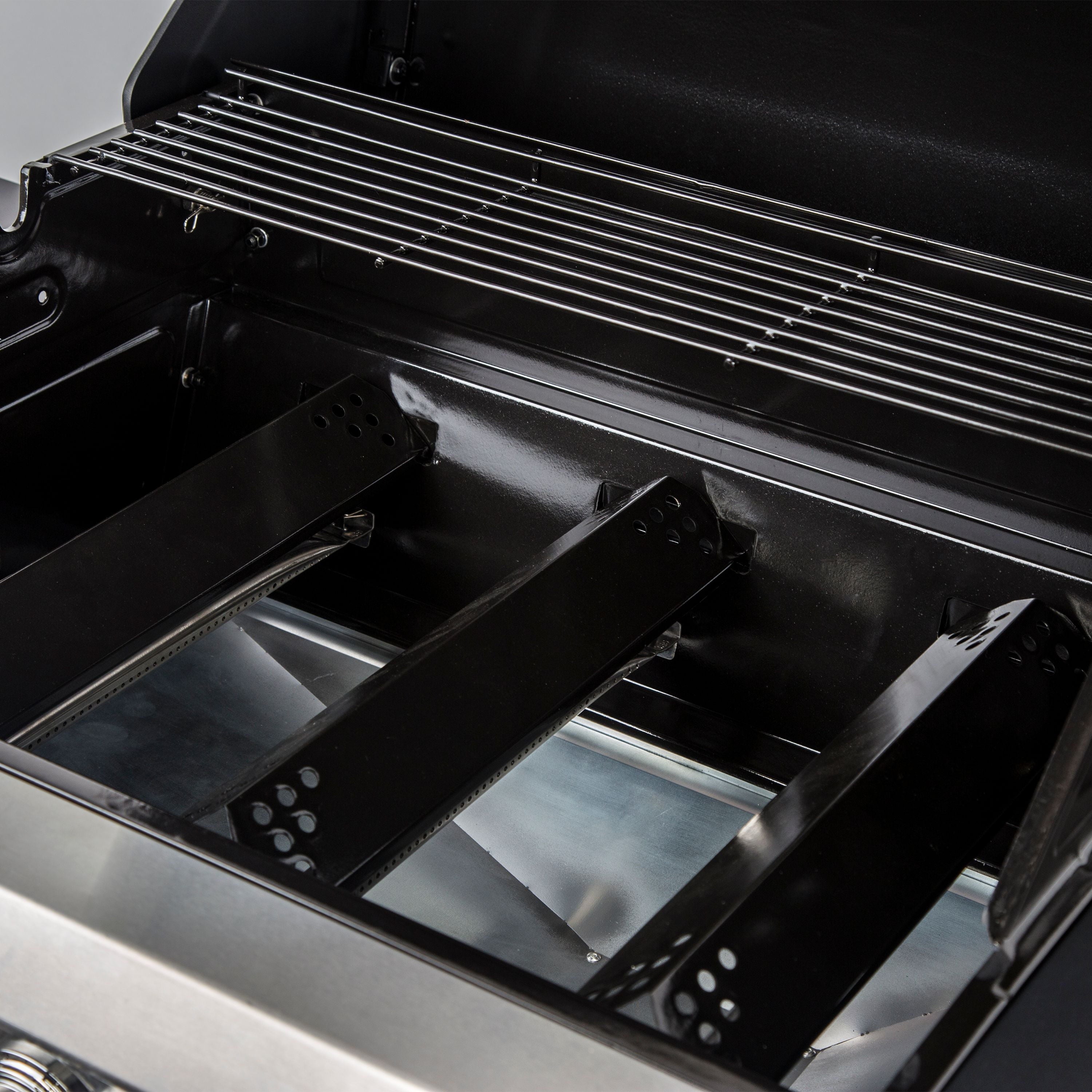 Glo 3 Burner Red Propane Gas Grill