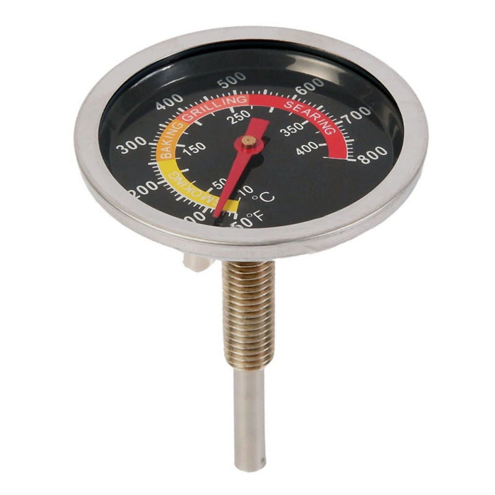 BBQ Barbecue Temperature Gauge Grill Pit Thermometer Fahrenheit for Barbecue Meat Cooking Beef Pork Lamb