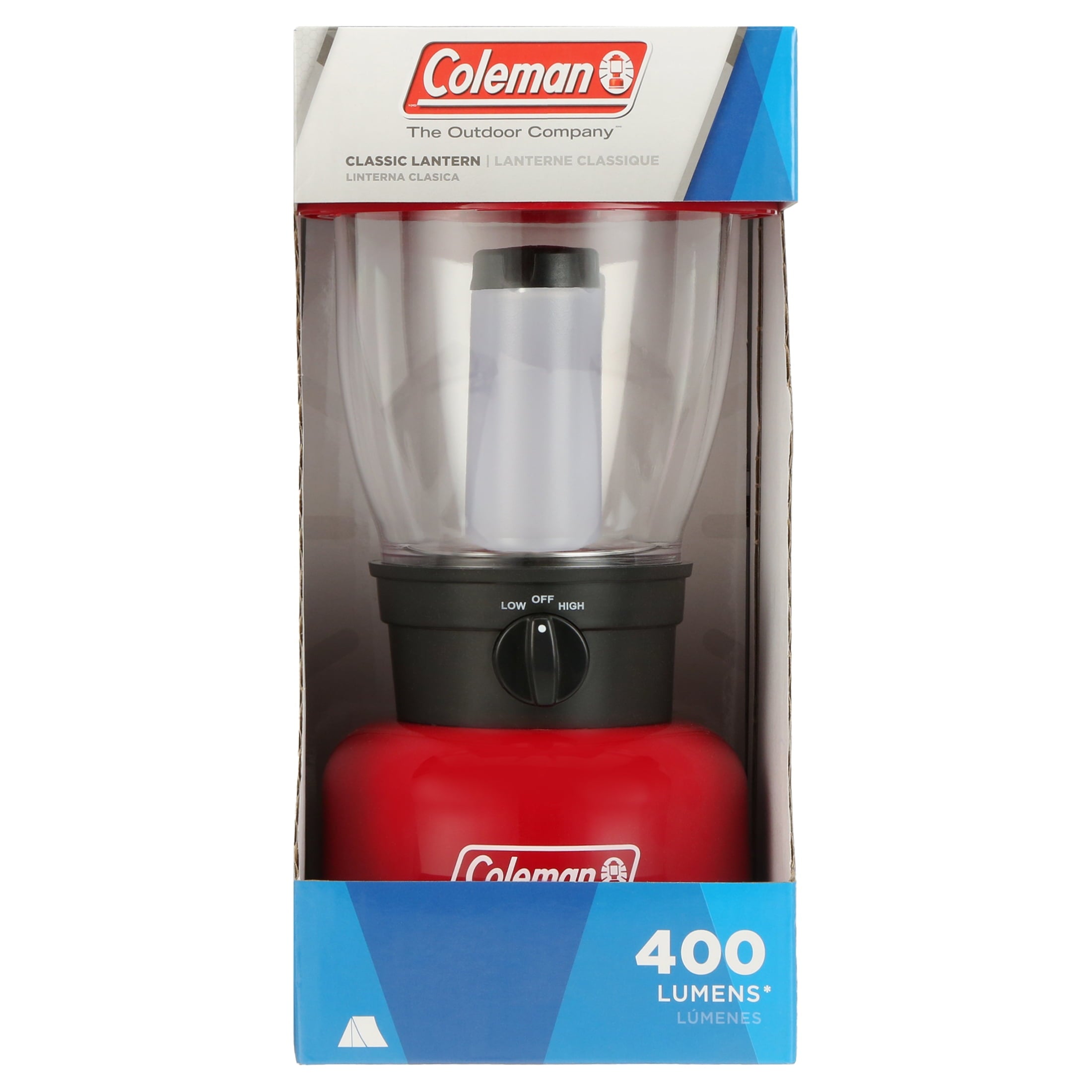 Coleman 400 Lumens Personal LED Lantern with 4D Battery