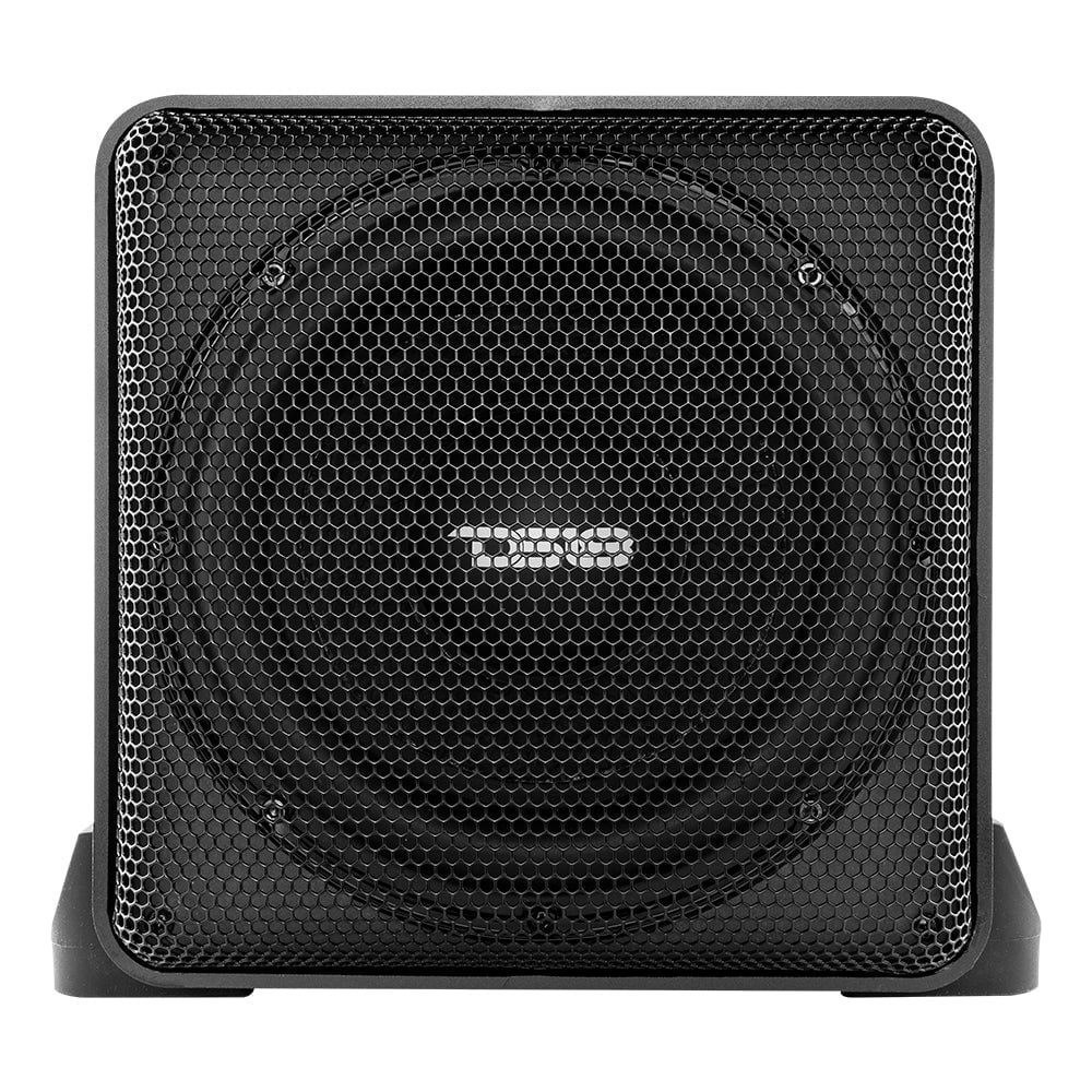 DS18 8 Subwoofer 1200W DVC 4 Ohm w/ 8 Passive Sub in Aluminum Enclosure