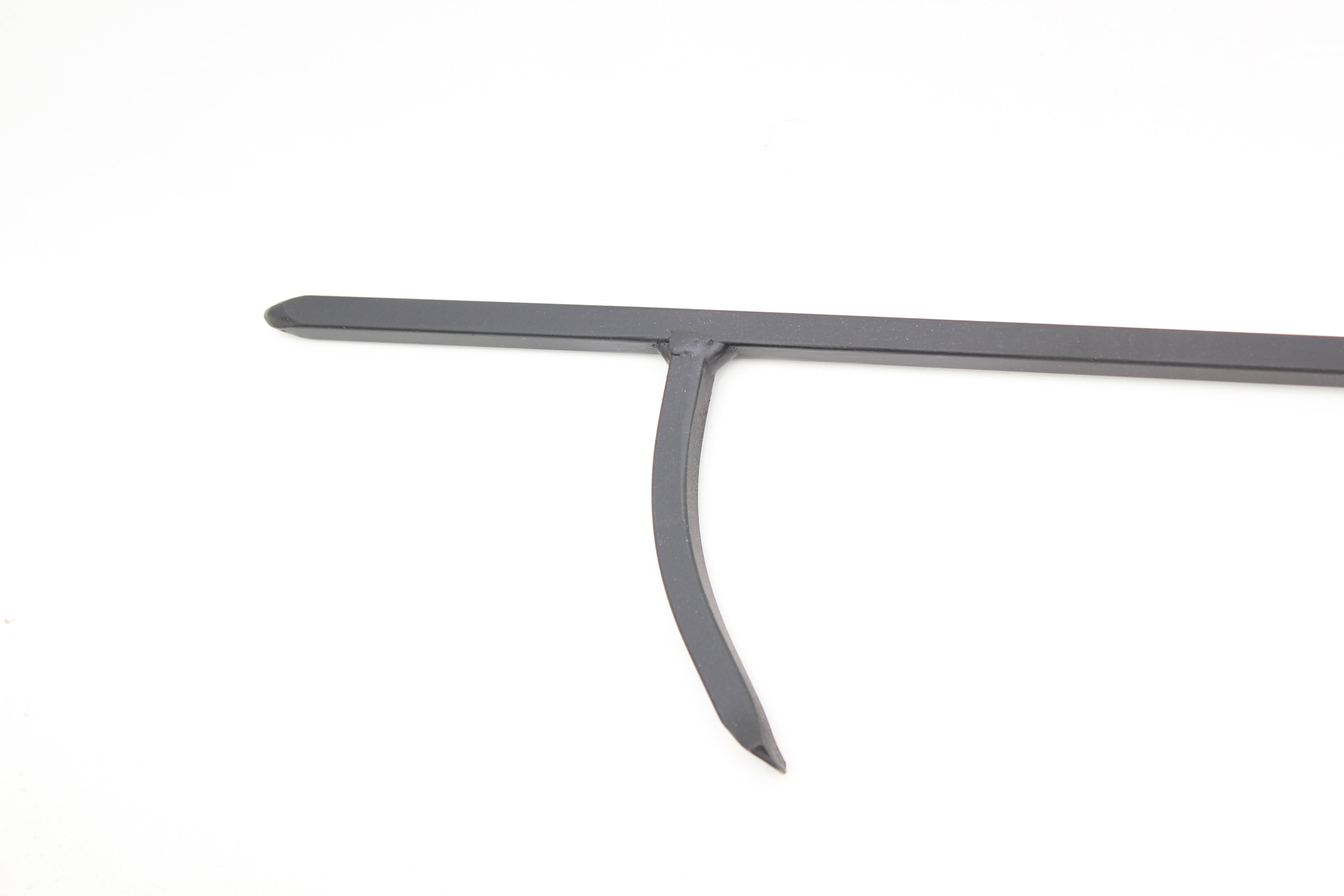 The Cottage Place Large Fire Pit Poker with Wood Handle 40 inch Long