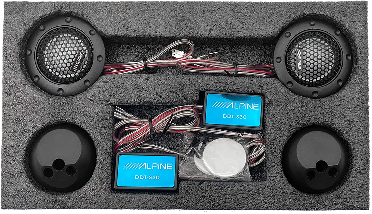 Car High Fidelity Stereo Speaker Tweeter - Car Modified Car Audio Silk Dome Tweeters