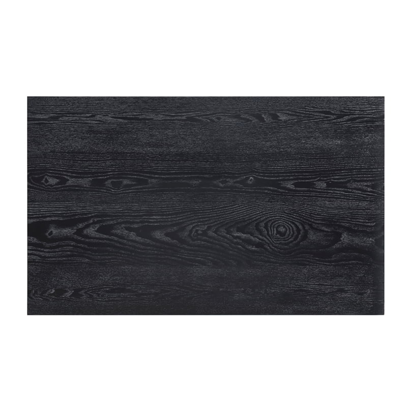 Lexicon Andreas Wood Dining Room Table in Black