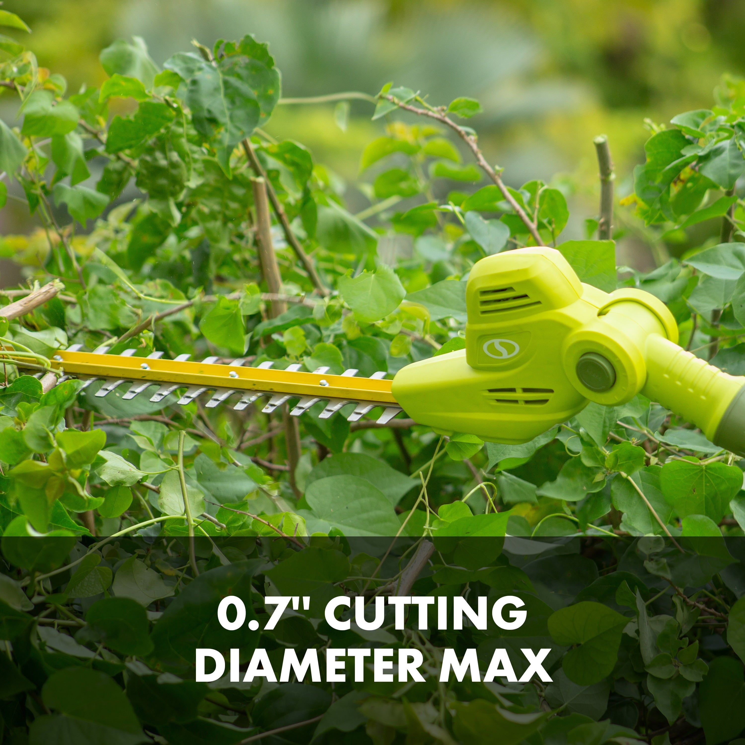 Sun Joe Electric 18-inch Telescoping Pole Hedge Trimmer, Multi-Angle Head