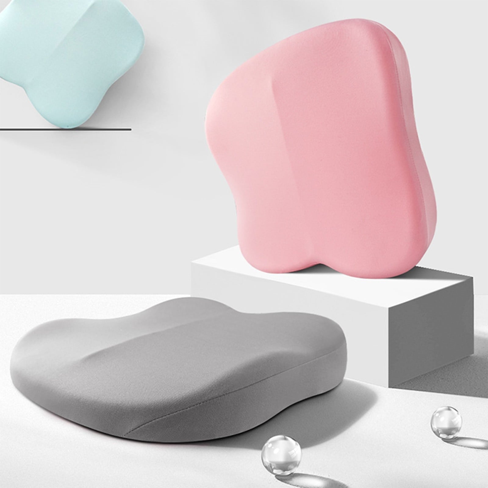 XEOVHVLJ Clearance Car Wedge Seat Cushion For Car Seat Driver/Passenger- Wedge Car Seat Cushions For Driving Improve Vision/Posture - Memory Foam Car Seat Cushion For Hip Pain