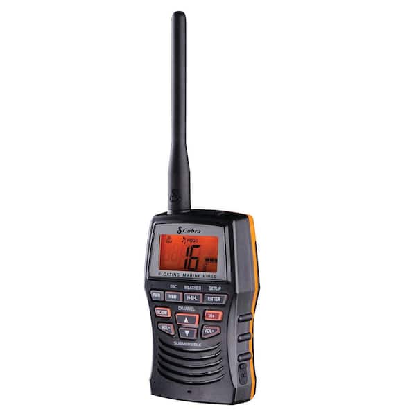 3-Watt Floating VHF Handheld Marine Radio