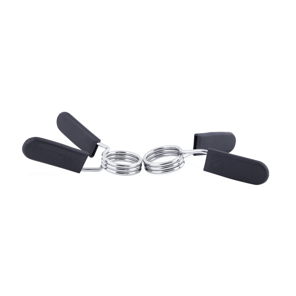CAP Barbell 1 In. Chrome Spring Clip Collar, Set of 2
