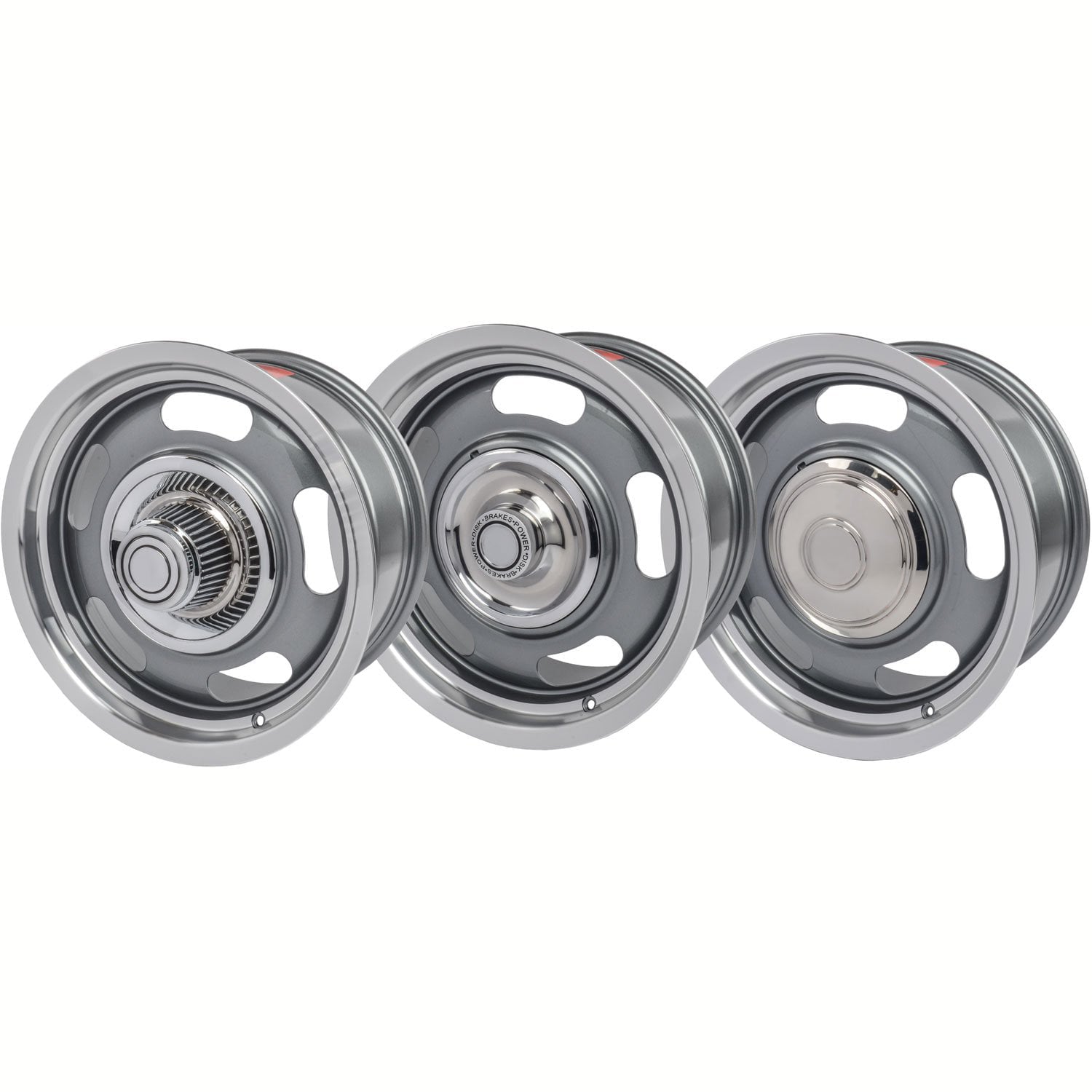 JEGS 681282 Stainless Steel Trim Ring Fits JEGS 15 in. x 8 in. Rally Wheels 3 in