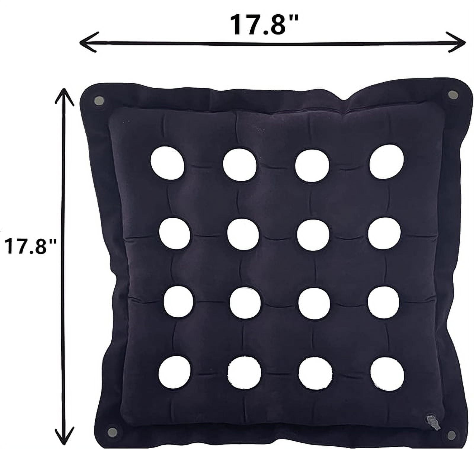 Tutuviw Cushion Sores Bed Sore Cushions for Butt Pressure Sore Cushions Bed Sores Treatment Buttocks Pillow with Inflatable Pump-Beige