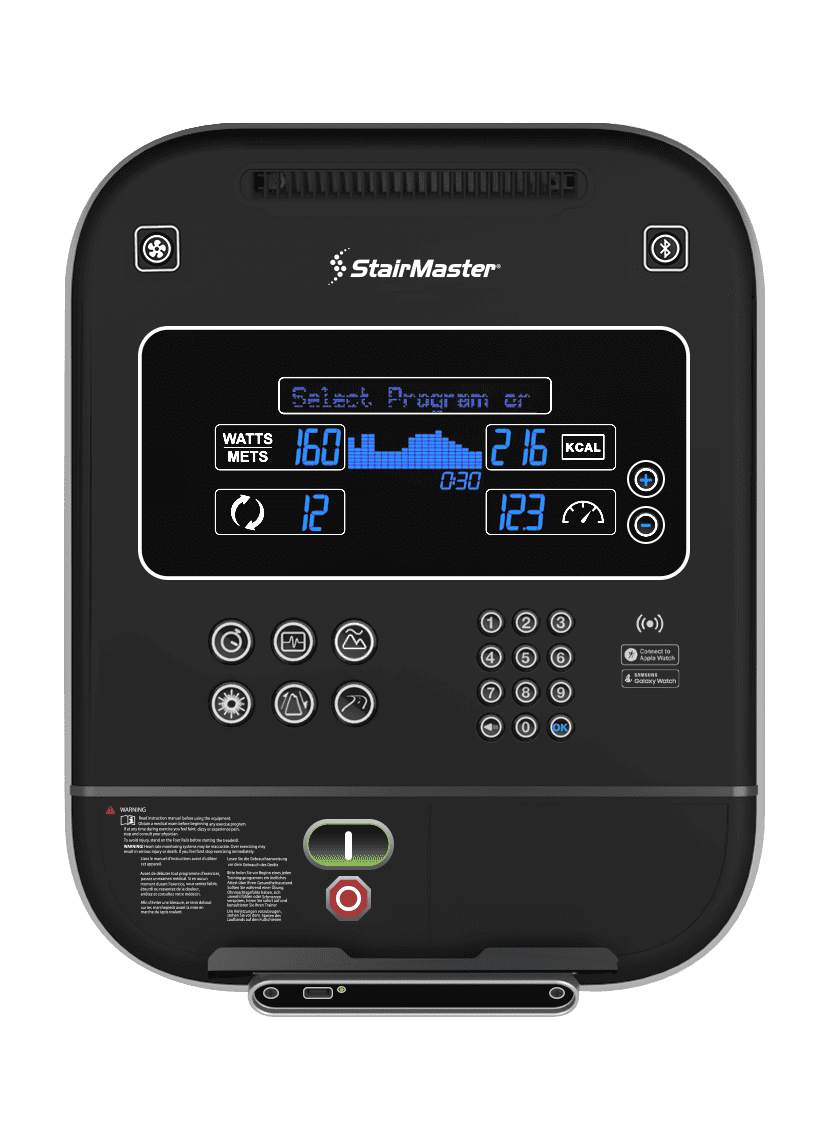StairMaster 8G Gauntlet StepMill Exercise Stepper with LCD Console
