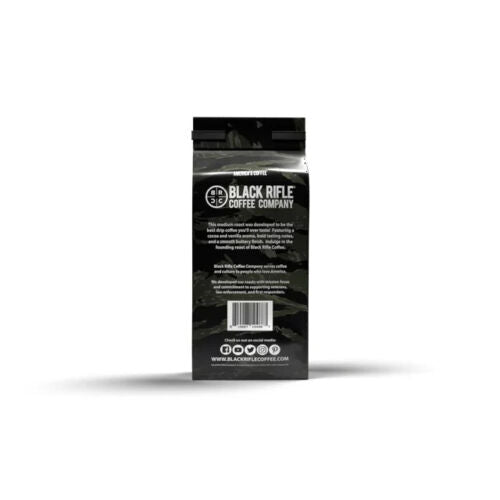 Black Rifle Coffee Company Just Black, Medium Roast, Ground Coffee,12 oz