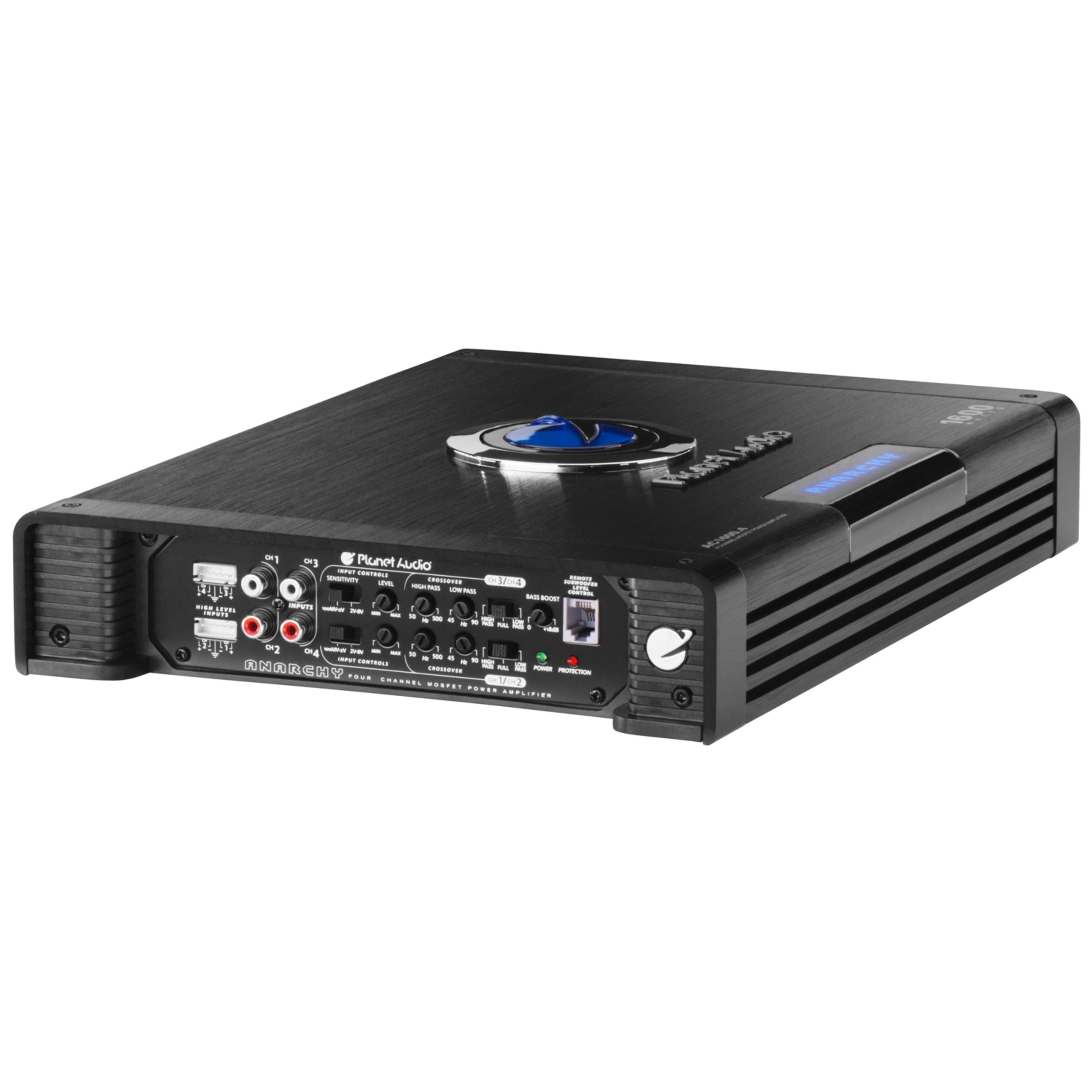 Planet Audio AC1600.4 1600W 4 Channel Car Amplifier Power Amp+Remote AC16004