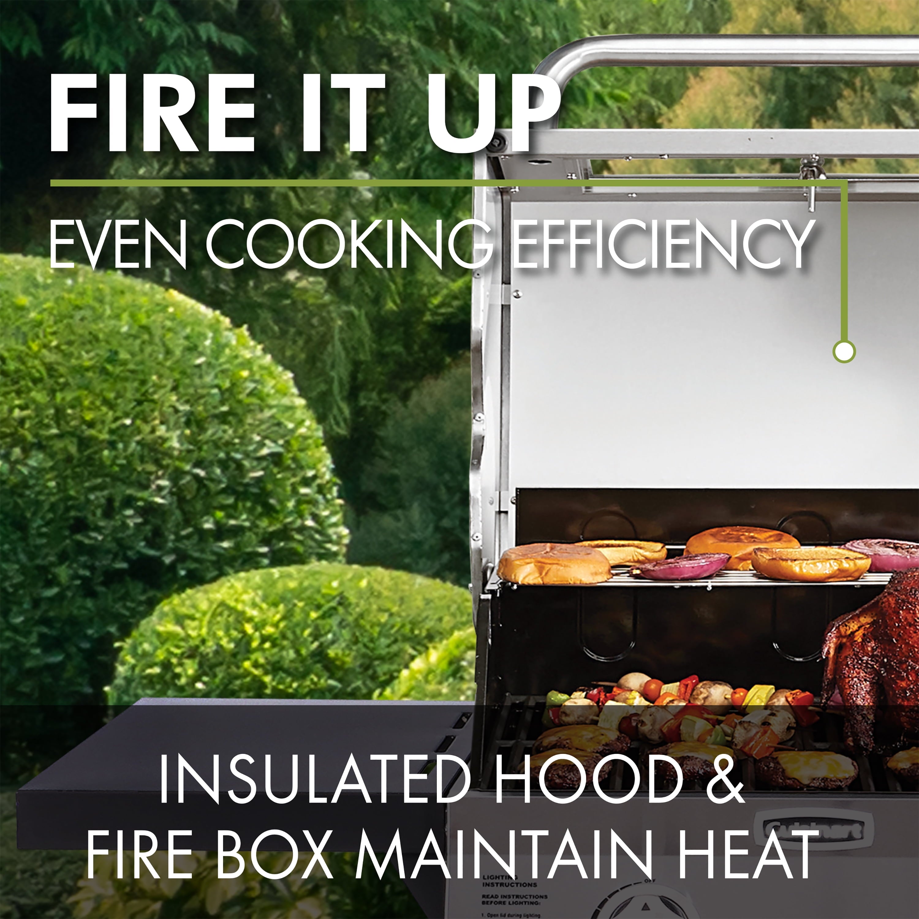 Cuisinart 2-Burner Dual Fuel Gas Grill (Propane/Natural Gas)