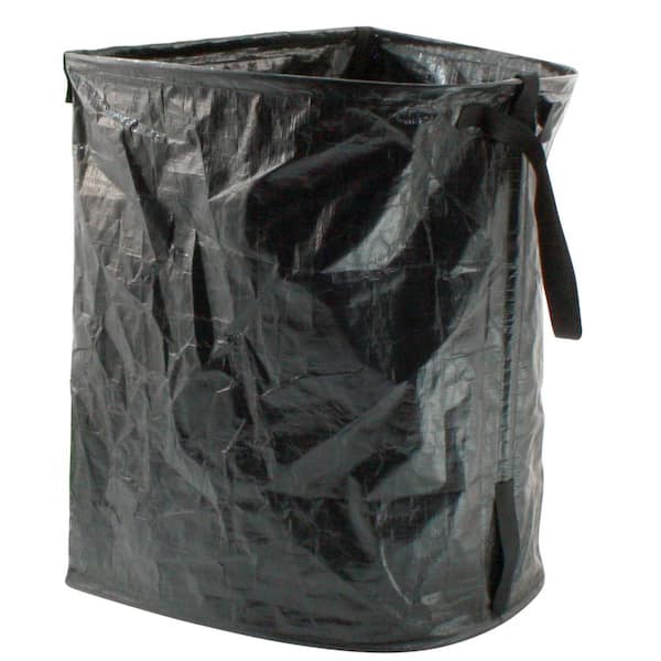 Leaf Toter 53 Gal. Stand Up or Dustpan Sytle Loading Bag with Dual Grab Handles for Lawn and Leaf Collecting Tool