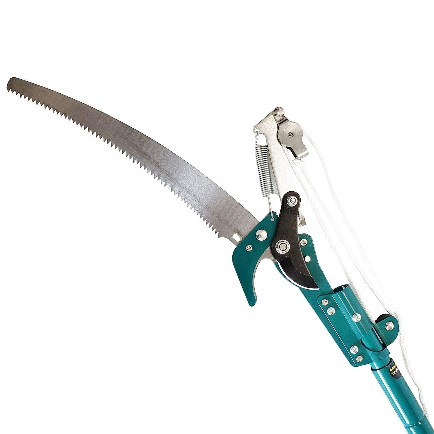 Lavo Home Telescoping Tree & Shrub Pole Pruner Saw 14 Foot Extendable