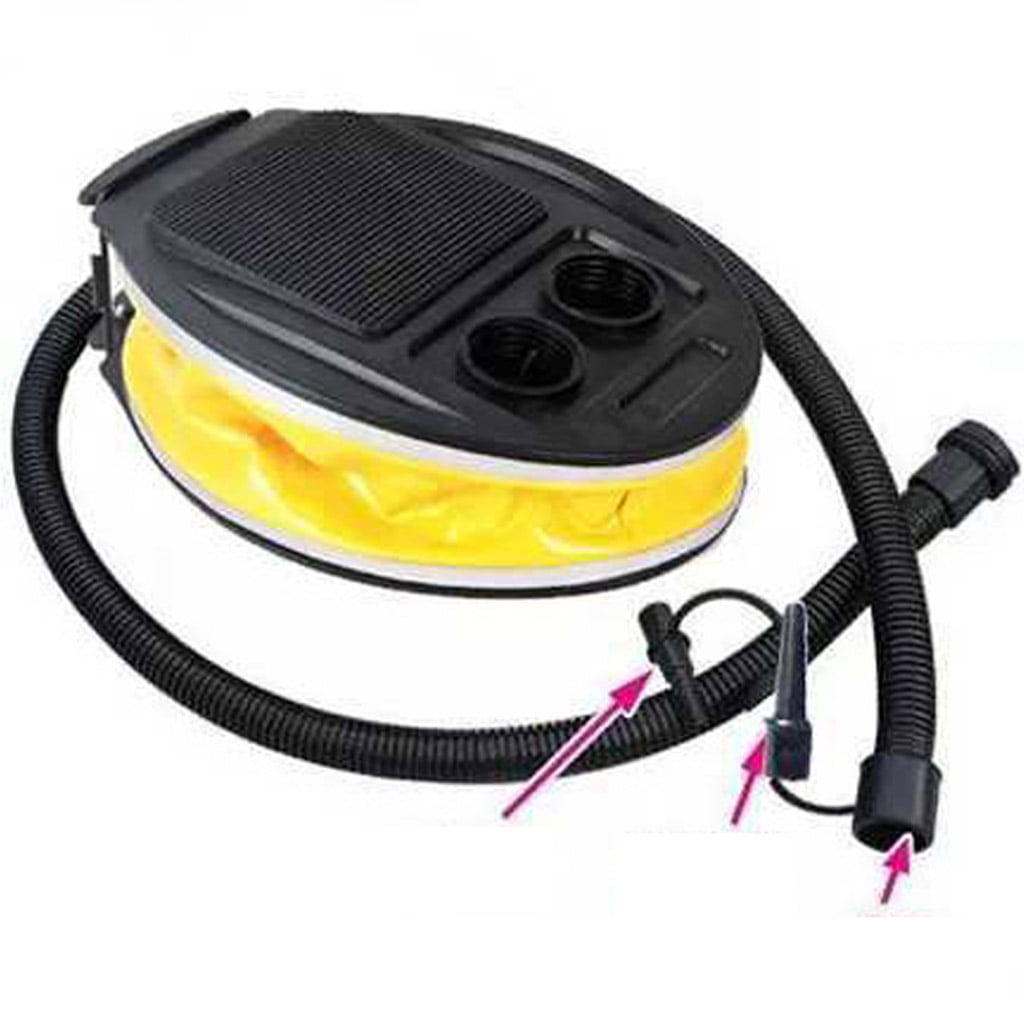 High Pressure Foot Pump Air Pump Long Hose Adaptor Portable Inflatable Boat Kayak Foot Pump Raft for Inflatables