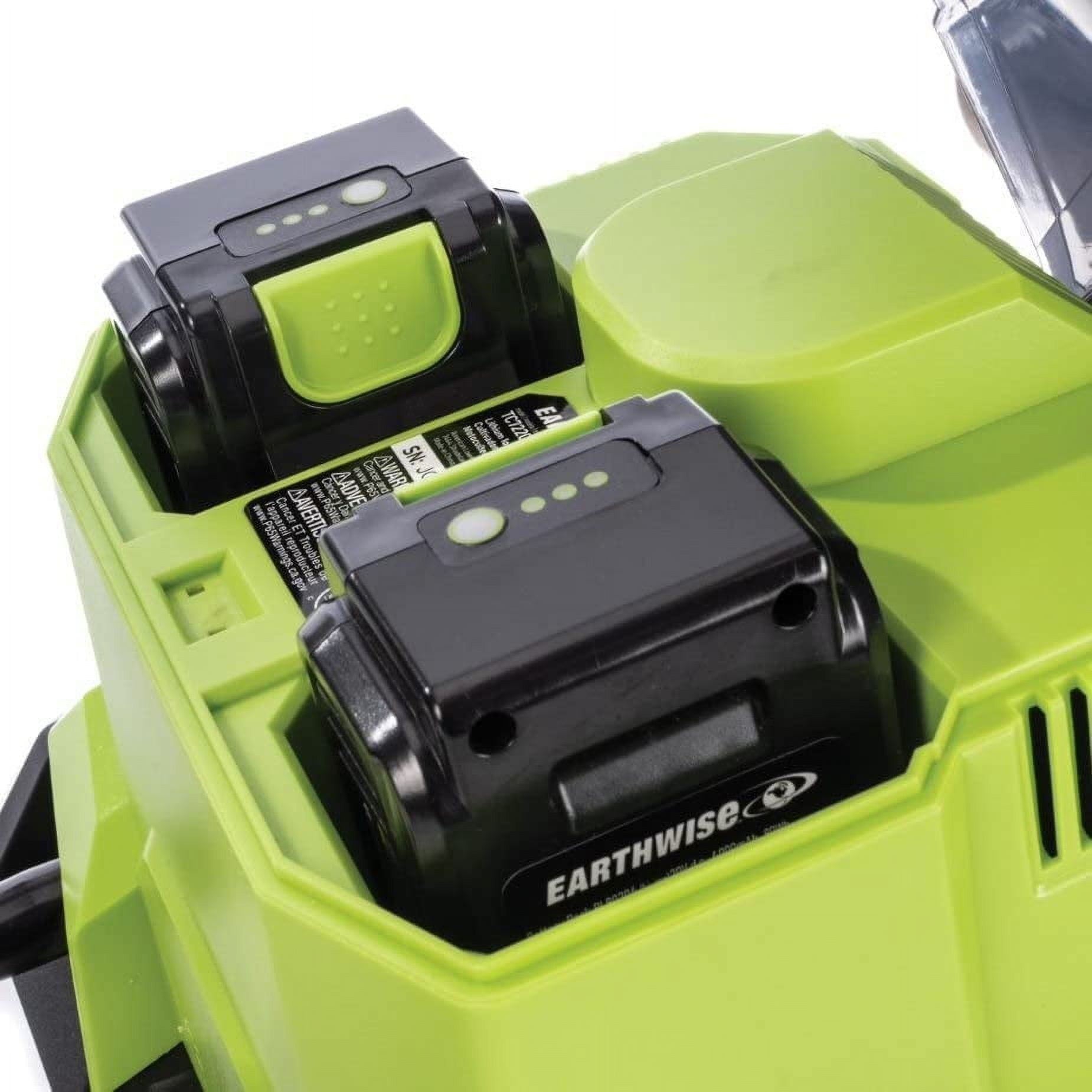 Earthwise 11-Inch 2x20-Volt Lithium-Ion Cordless Electric Garden Tiller Cultivator