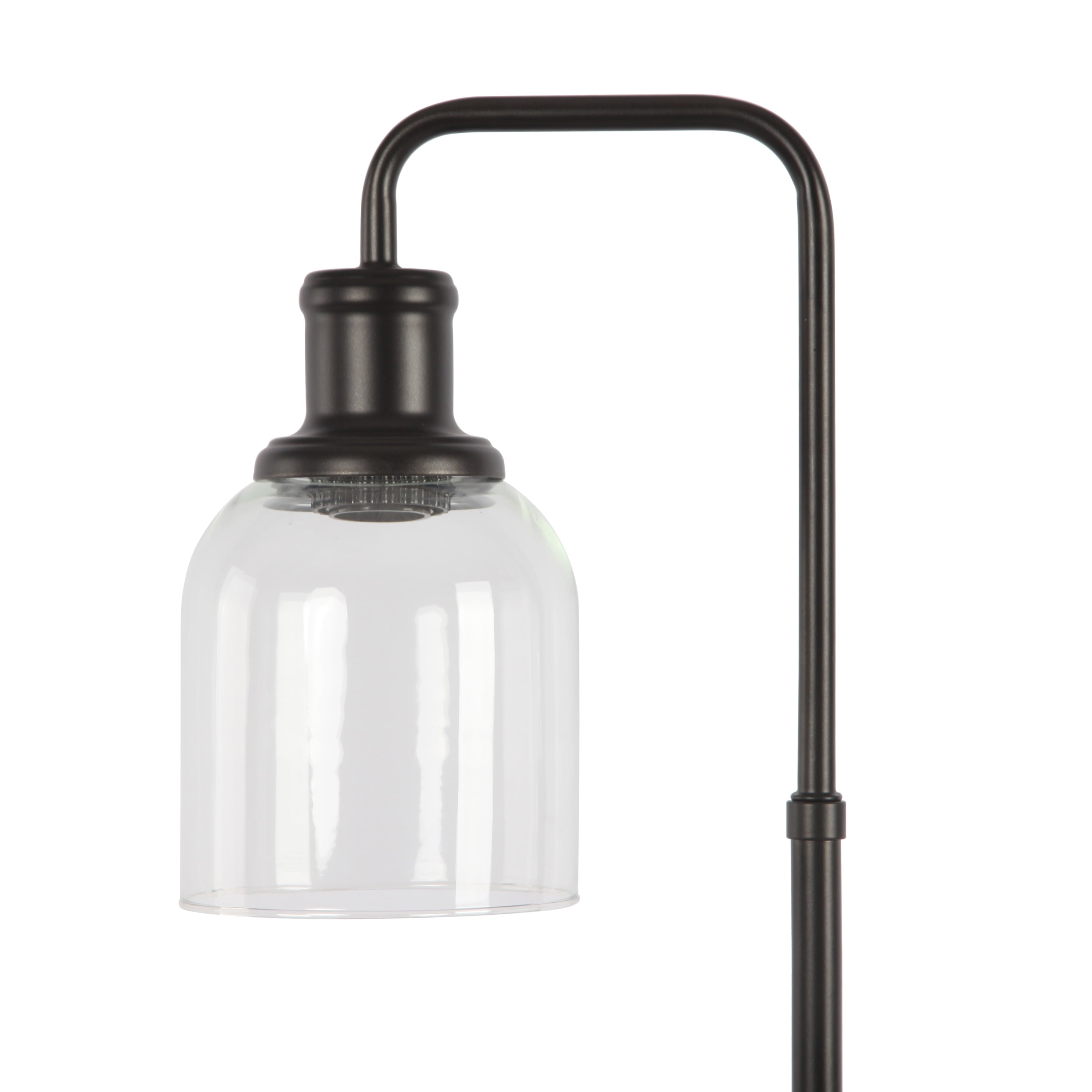 Better Homes & Gardens Antique Bronze Desk Lamp with AC Outlet, Bronze Finish